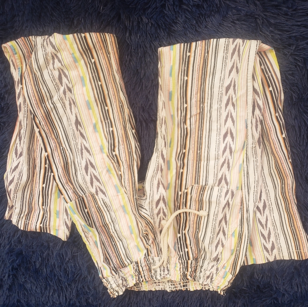 Drawstring hippie pants